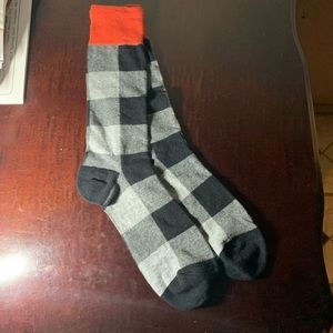 ❌SOLD🧦Men’s Black Gray and Red Socks